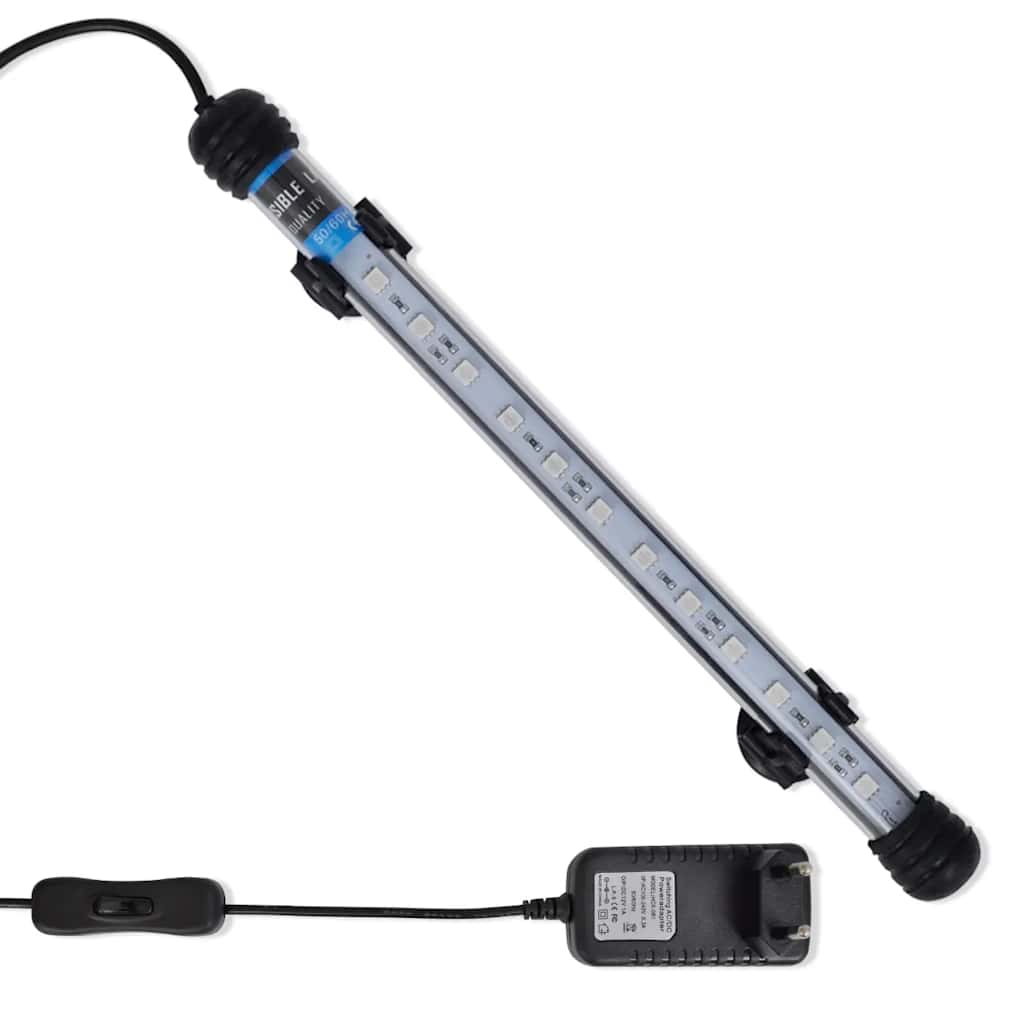 Vidaxxl LED aquarium lamp 28 cm blue