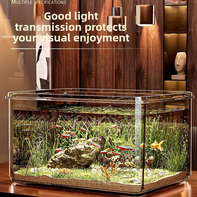 Transparent Desktop Ecological Fish Tank